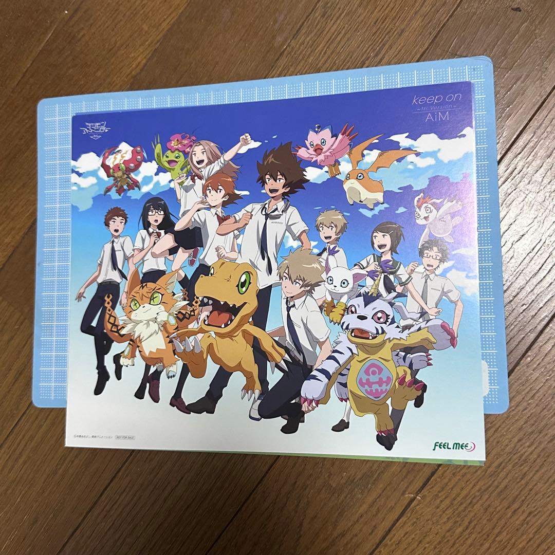 デジモンアドベンチャーtri CD ジャケット オリジナル 特典　色紙