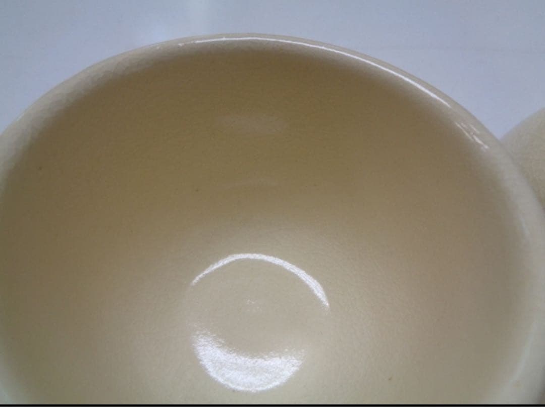 薩摩焼 白薩摩 沈寿官 刻印 ぐい飲み 5客セット 直径約6.5センチ