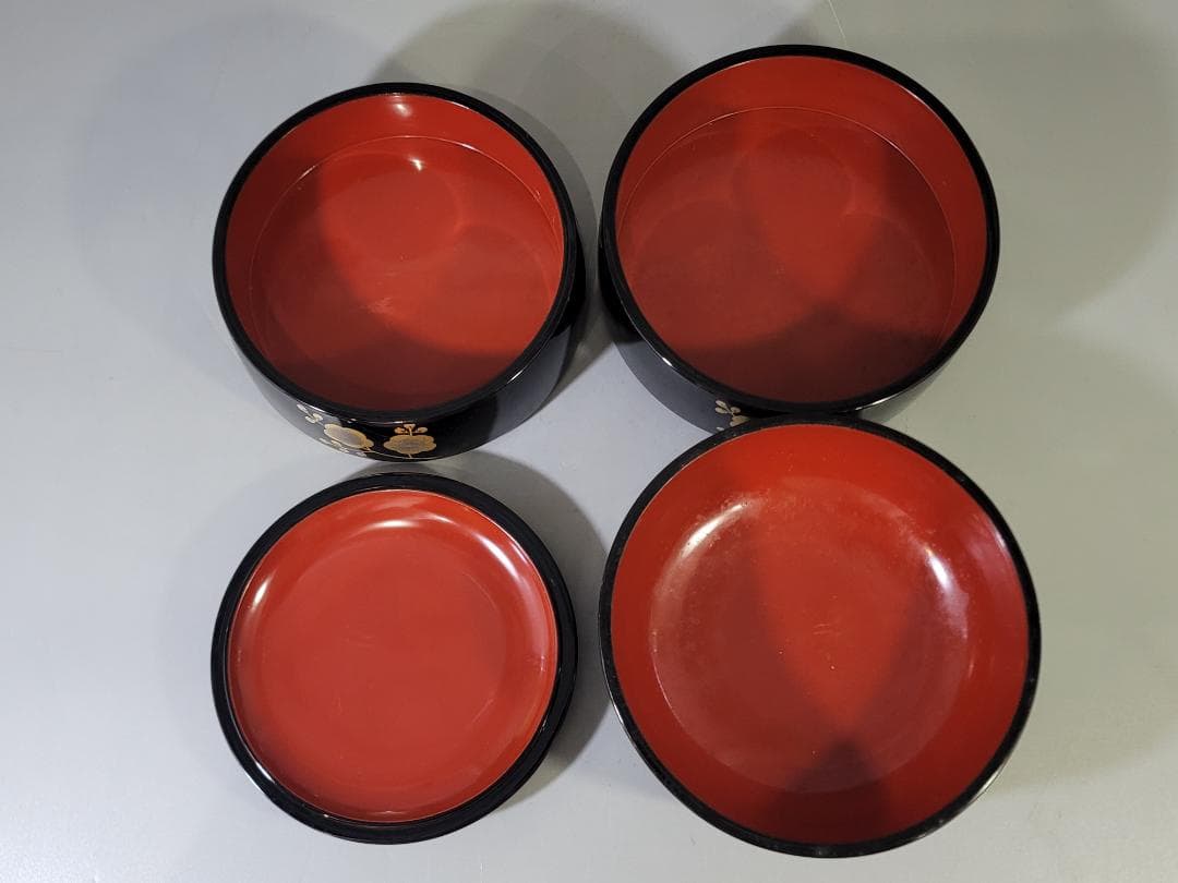 梅蒔絵 丸重 共箱 DT790