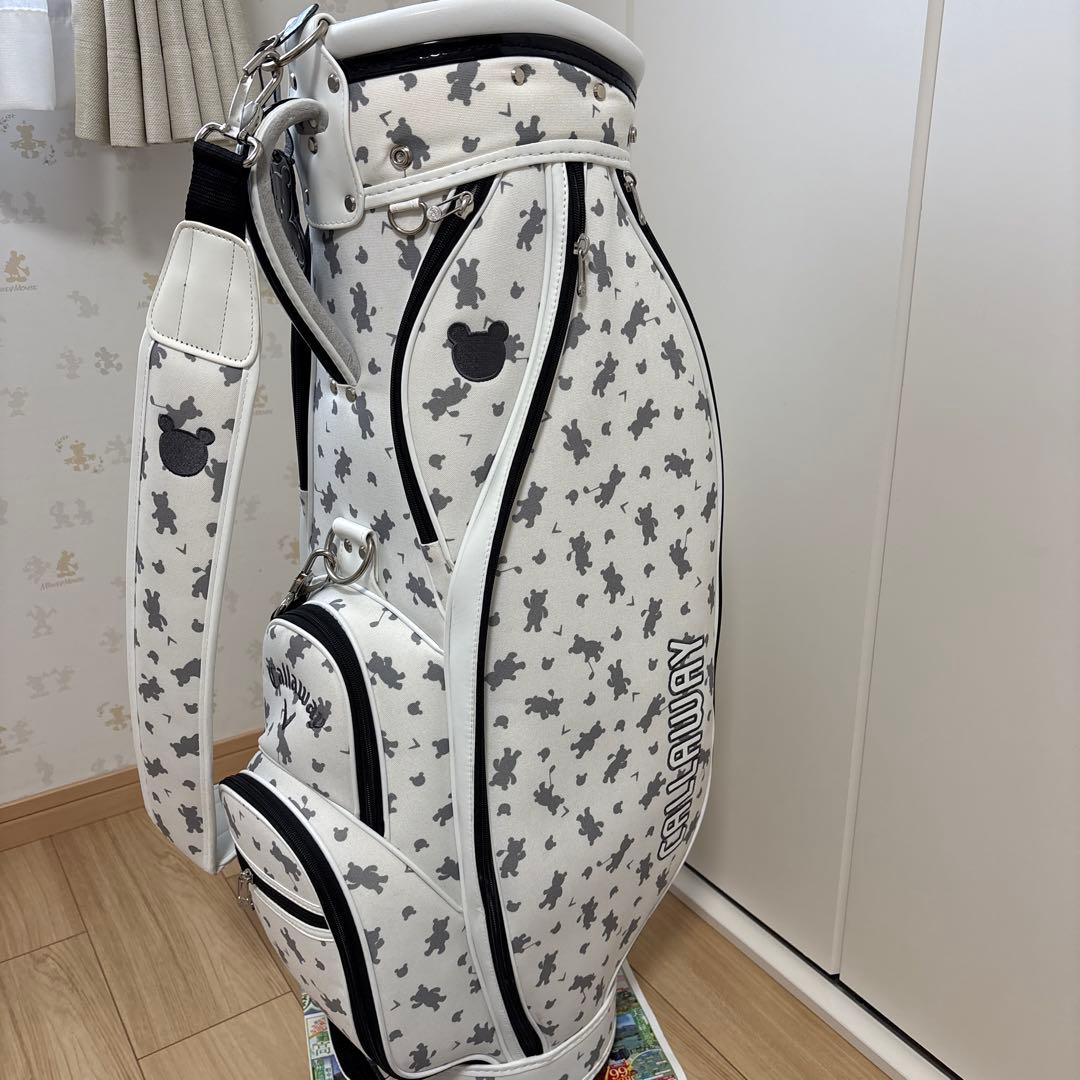 キャロウェイ　キャディバッグ&ボストンバッグ レディース　ベアー総柄8.5型