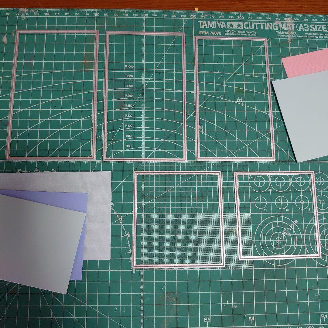 ミニアルバム カッティングダイ 17枚セット