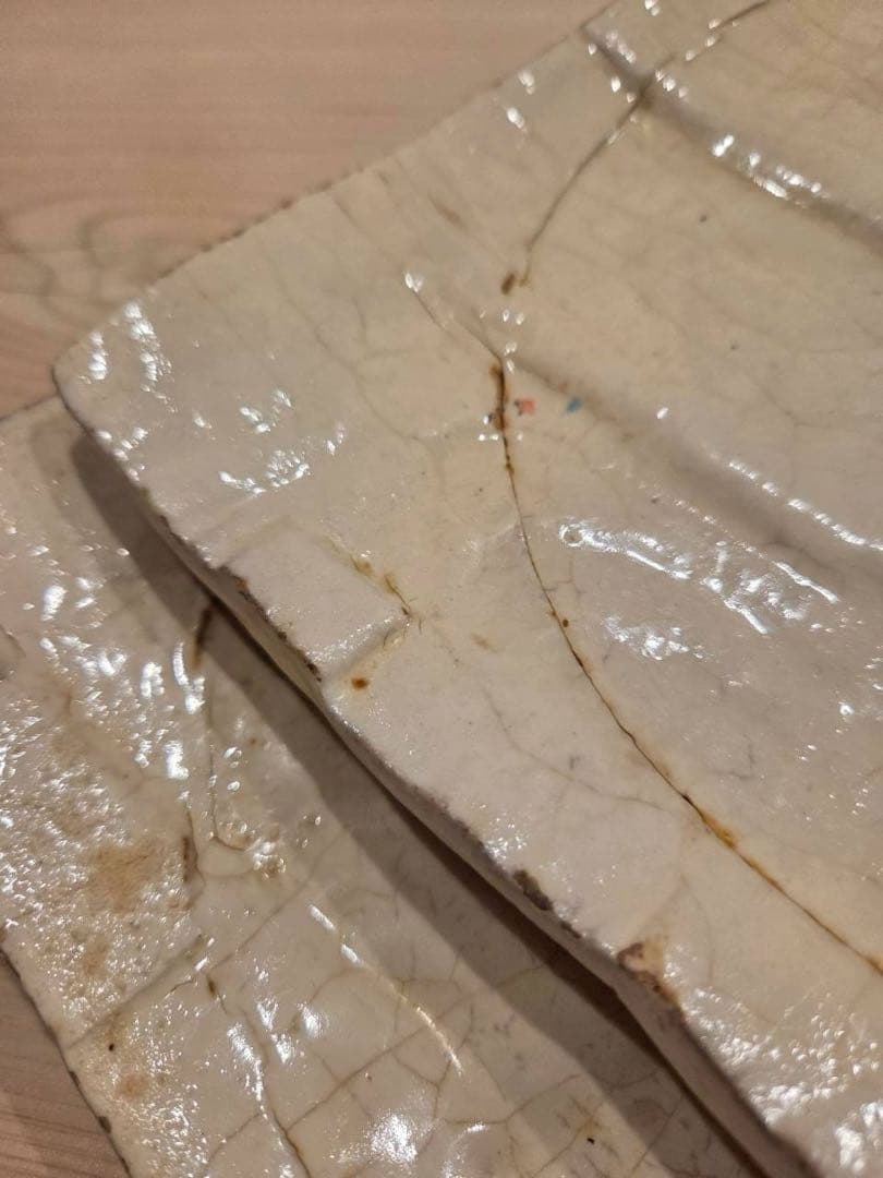 JA　　10枚セット★益子焼　作家　高内秀剛　四方皿　陶板