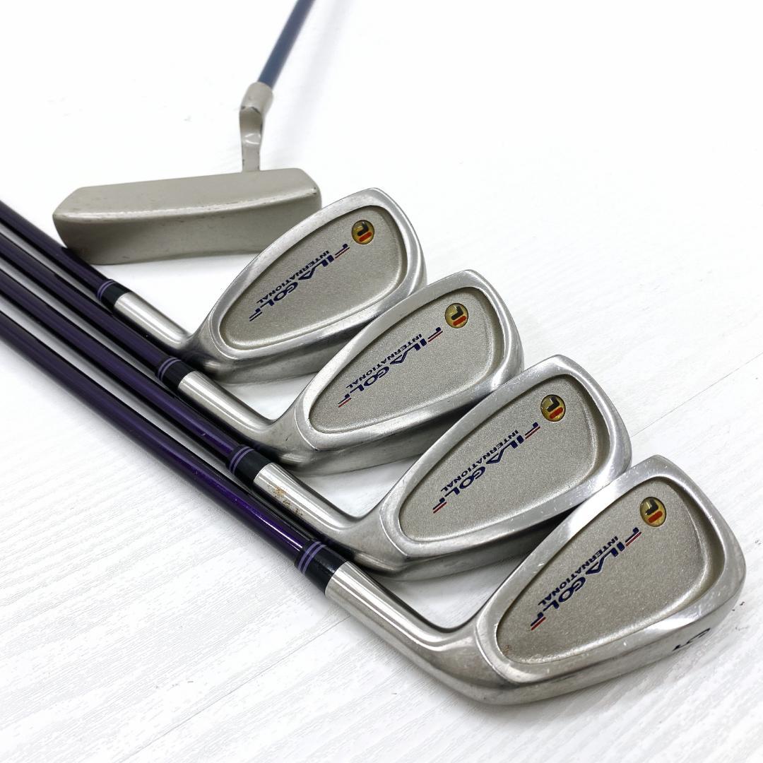 【格安‼】 FILA フィラ レディース ゴルフクラブ 初心者 セット 7本 L