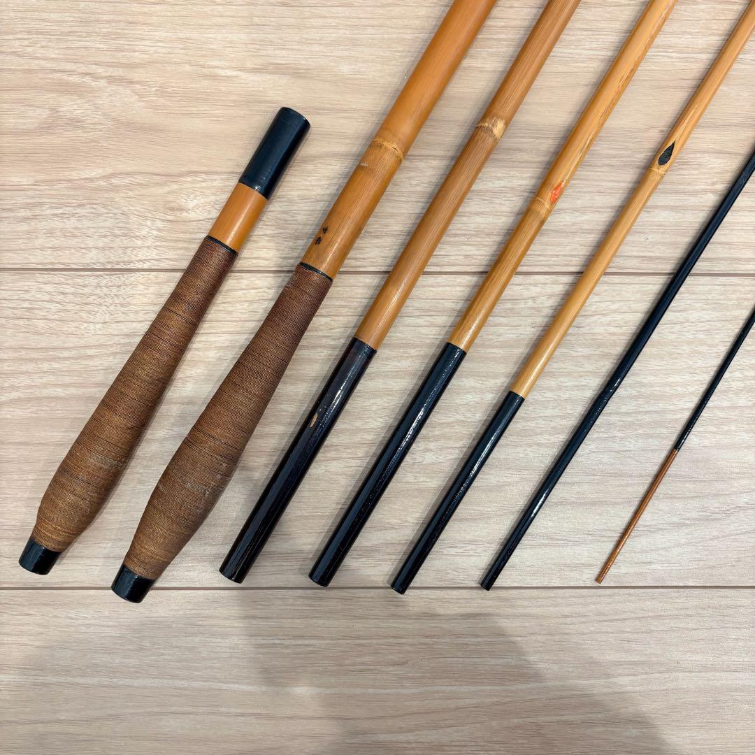 釣具店在庫品 在名有 和竿 竹竿 へら竿 ヘラブナ 17.9尺 14.9尺