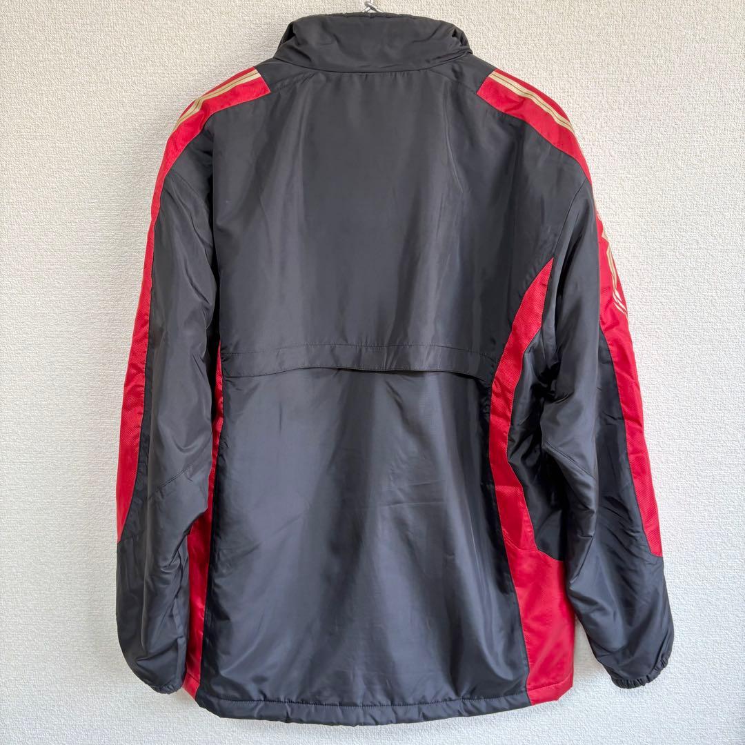 【美品】ミズノ ブレスサーモ 中綿 ウィンドブレーカー セットアップL