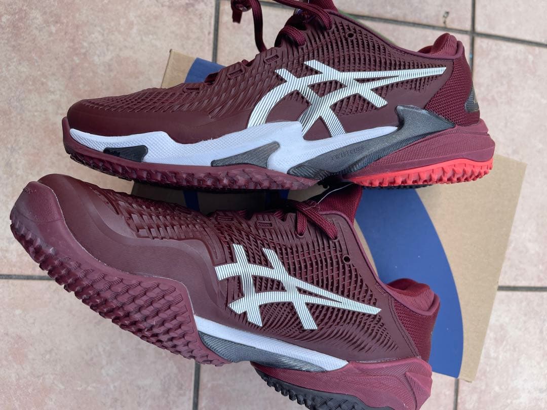 アシックス　コートff3 OC 25.5 オムニ