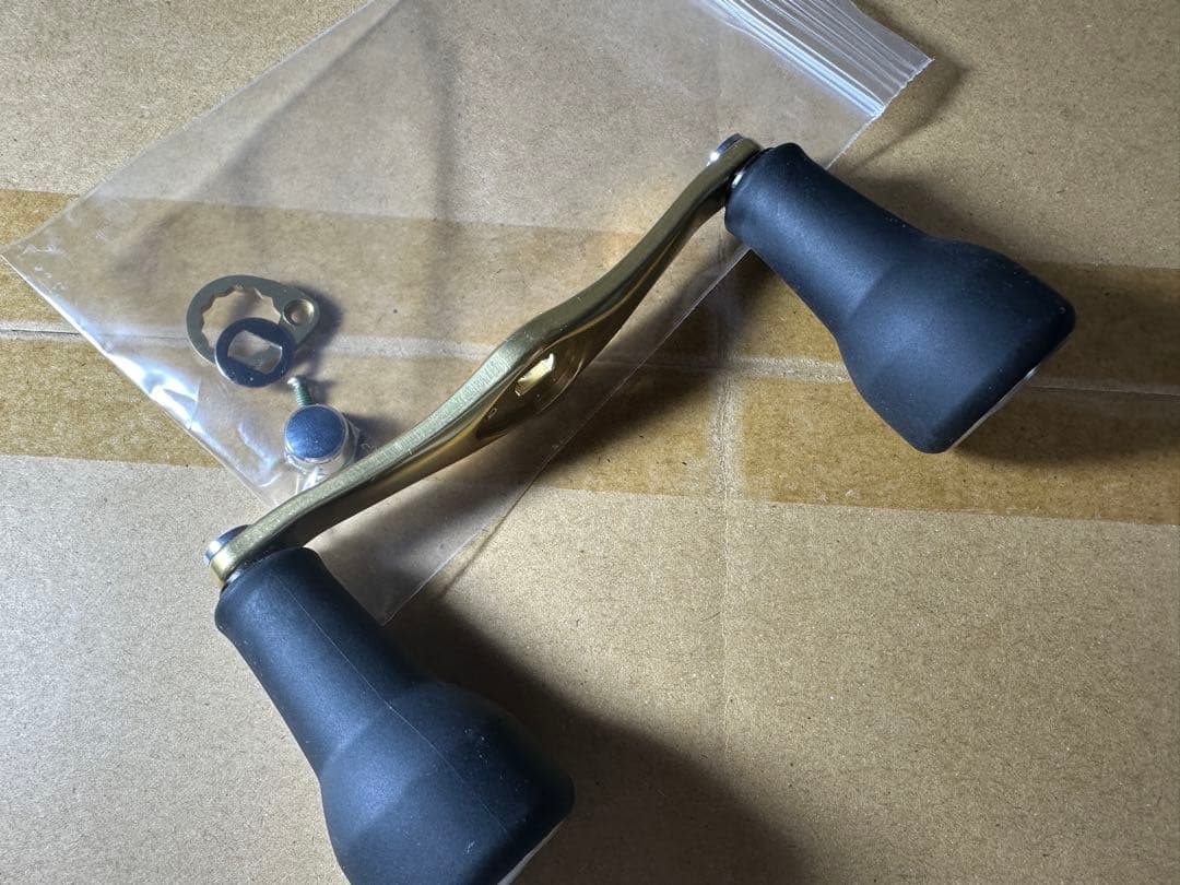 【新品未使用】シマノ カルカッタコンクエストMD 純正ハンドル　301XG