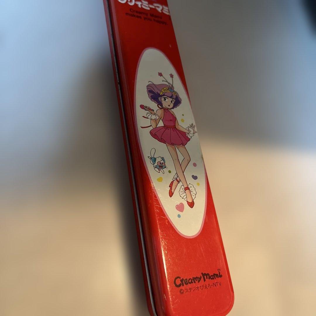 当時物　クリィーミーマミ　缶ペンケース　キャンデー缶　レア品