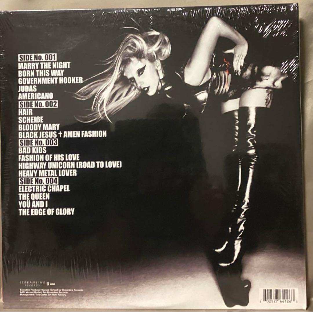 新品未開封LADY GAGA Born This Way US盤2LP レコード
