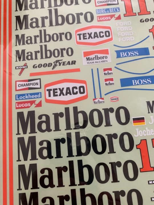 ラジコン用　ステッカー