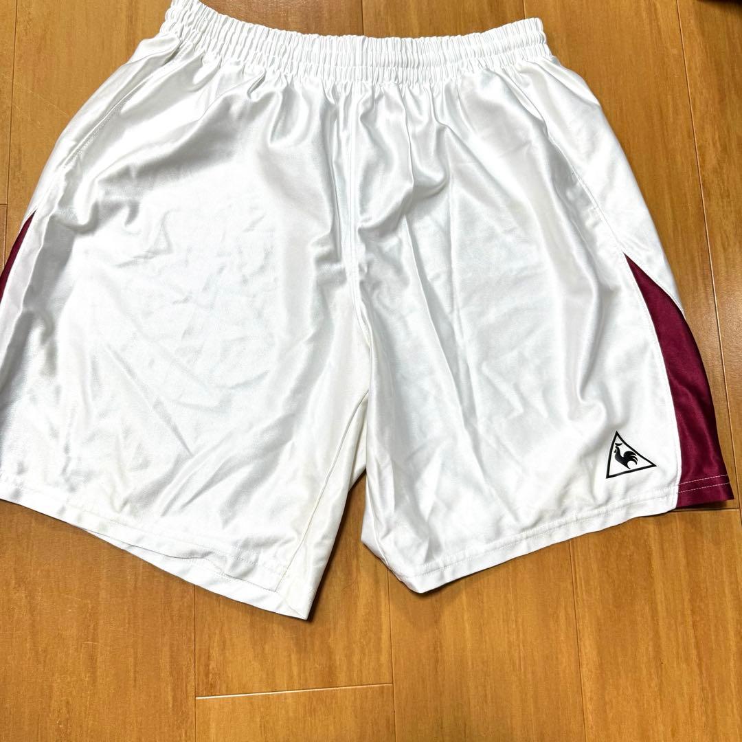 ルーテル学院　サッカー　ユニフォーム白 5点セット　Oサイズ