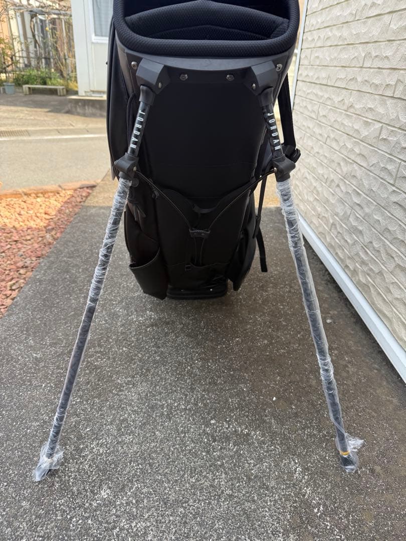 値下げ‼️★Jordan★即完売★ゴルフキャディバッグ★ブラック/レッド 23