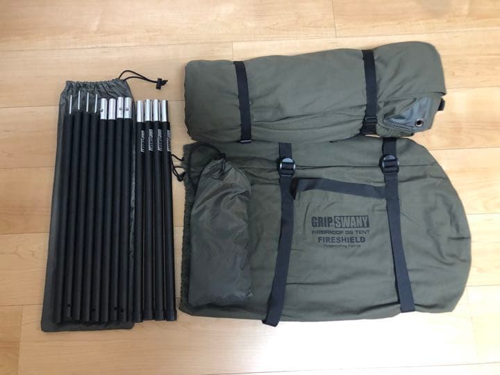 【美品】［GST-01] FIREPROOF GS TENT / OLIVE