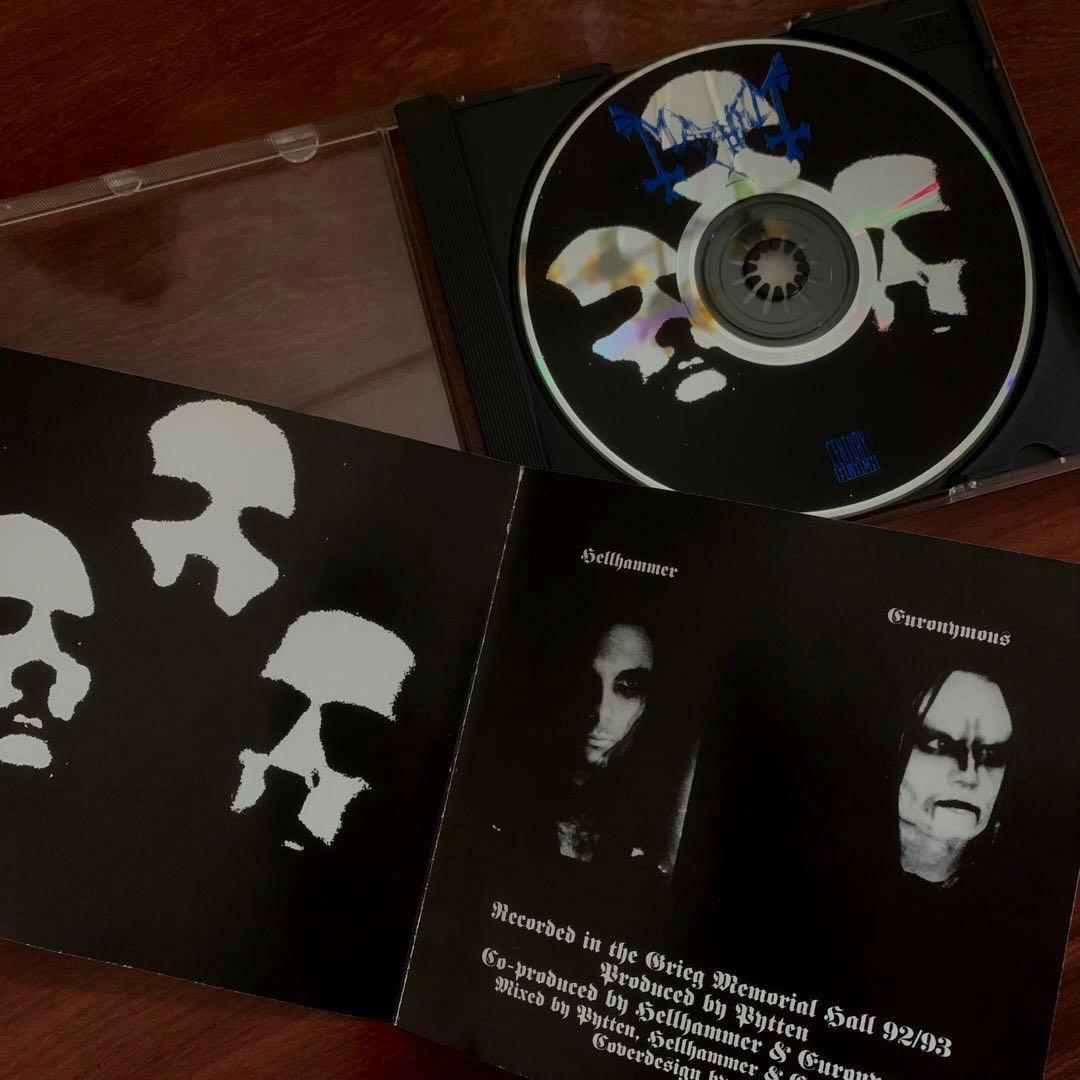 洋楽 MAYHEM - De Mysteriis Dom Sathanas