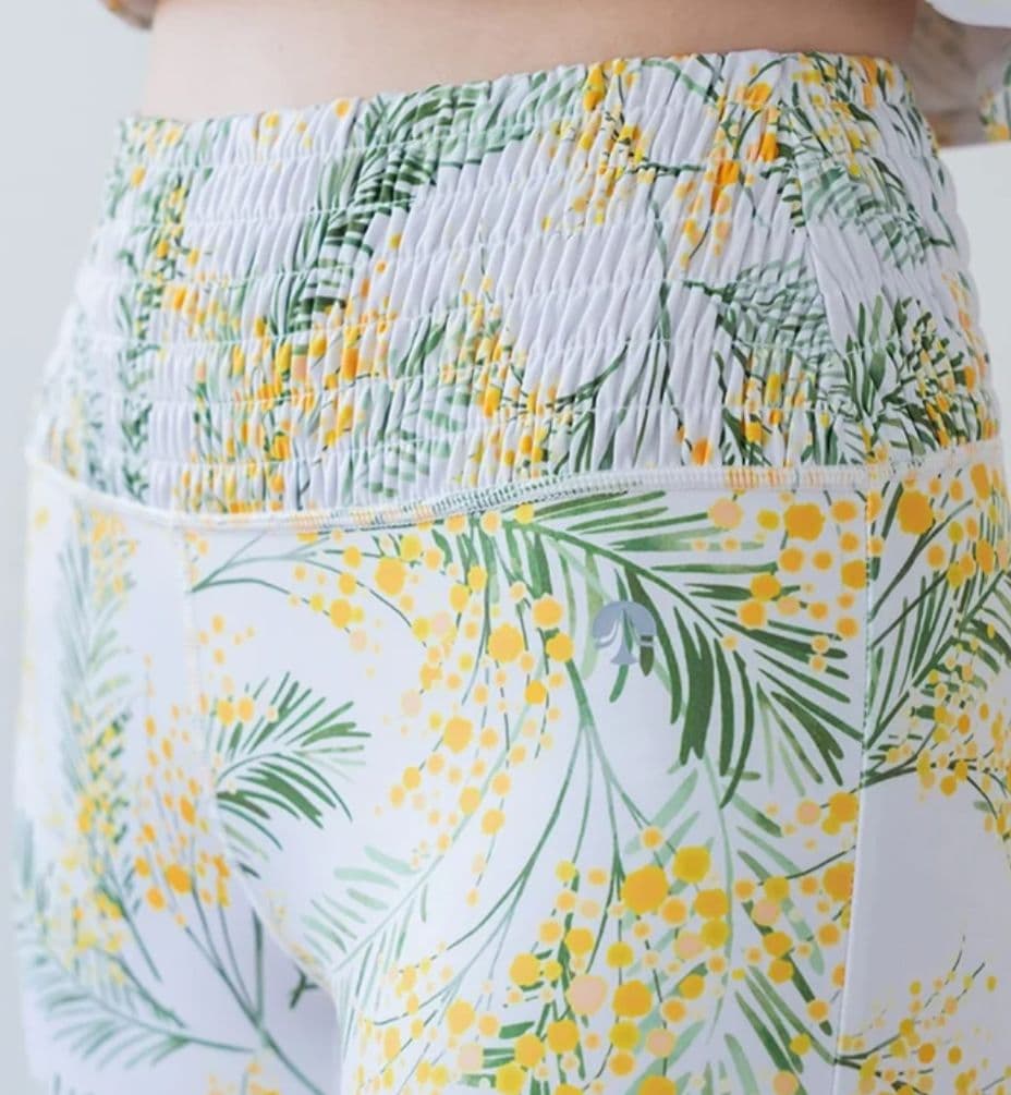 SUKALA レギンス ミモザ 花柄 スカーラ