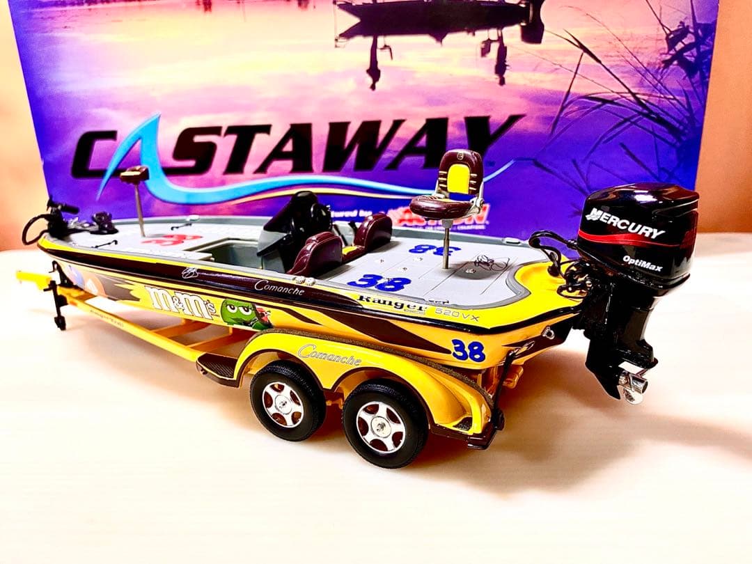 m&m.s BASS BOAT 1/24 NASCAR 公式商品