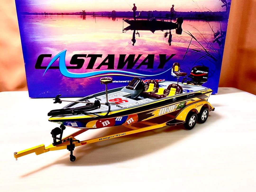 m&m.s BASS BOAT 1/24 NASCAR 公式商品
