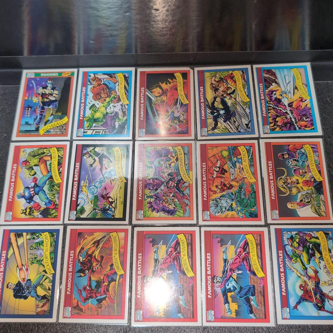 MARVEL COMICS トレーディングカード まとめ メルカリ便