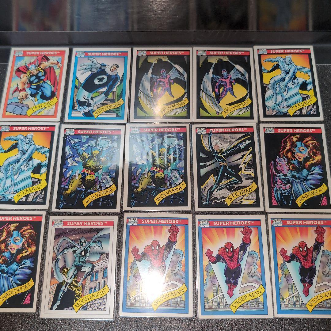 MARVEL COMICS トレーディングカード まとめ メルカリ便