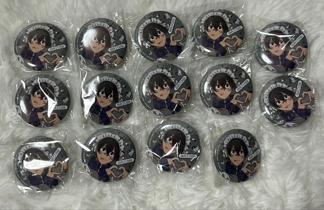 桃源暗鬼 ジャージメイド 淀川真澄 缶バッジ 14点セット