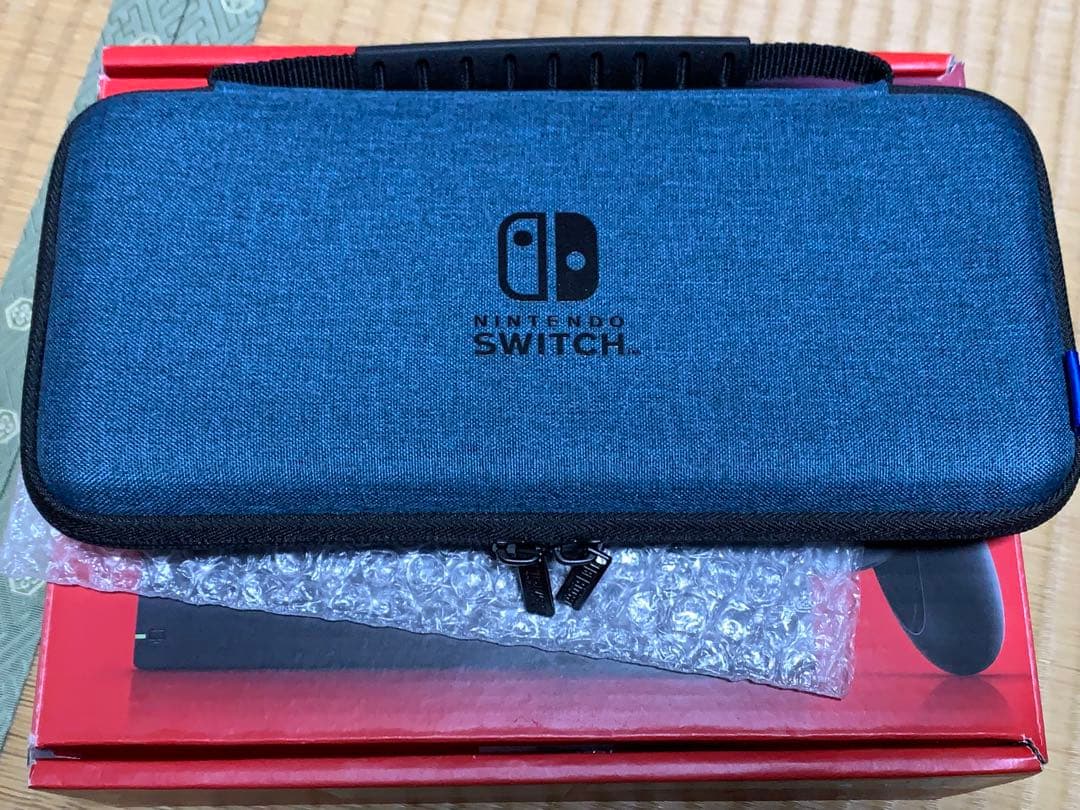 Switch Nintendo Switch Joy-Conグレー　ケース付き