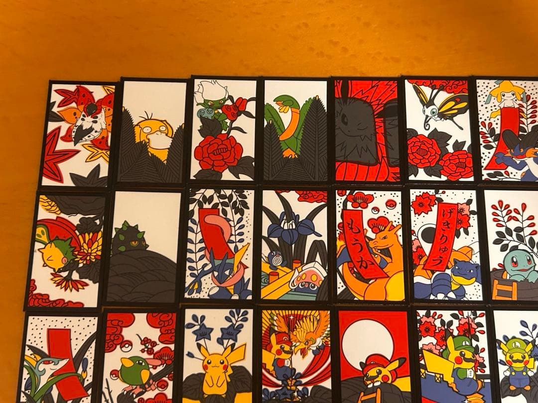 マリオピカチュウ　花札