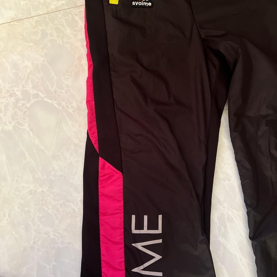 スボルメ SVOLMEピステ上下セット ブラック/マルチカラー