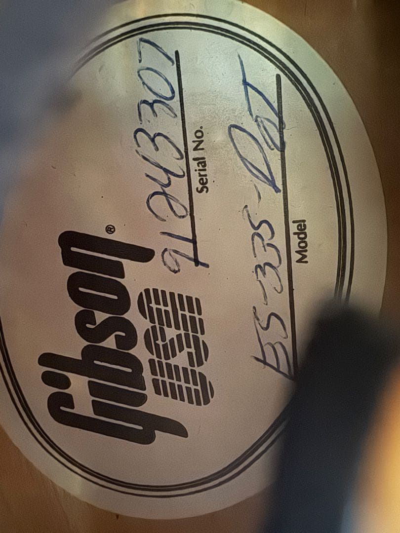 【美杢目】1993年製Gibson USA ES-335 dot