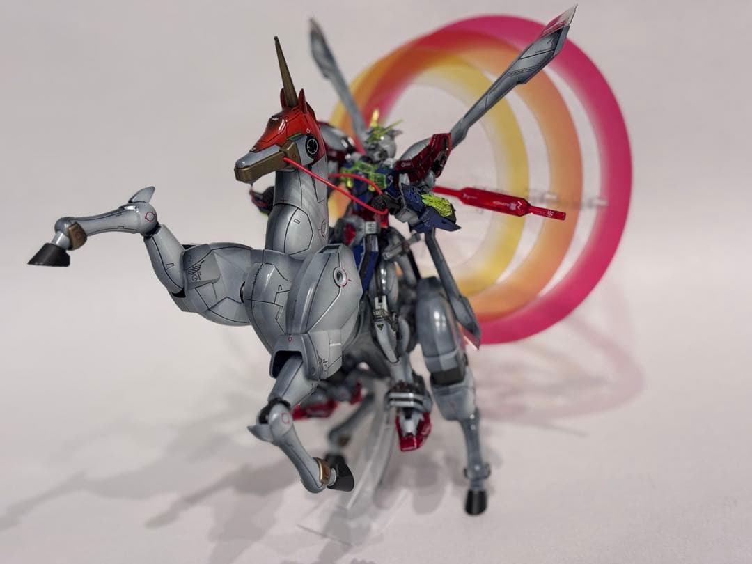 【1/25まで限界値引き！】RGゴッドガンダム+風雲再起セット全塗装完成品