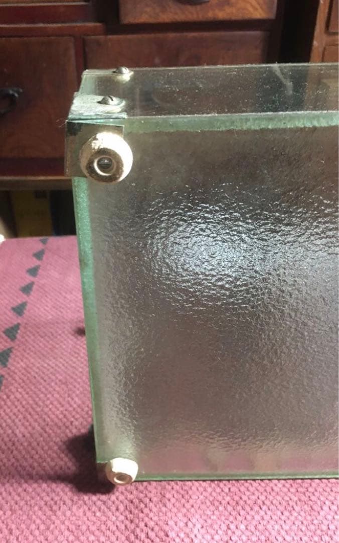 ★森下仁丹★ハブラシ★鏡★デザインガラス★ボックス★小物入れ★