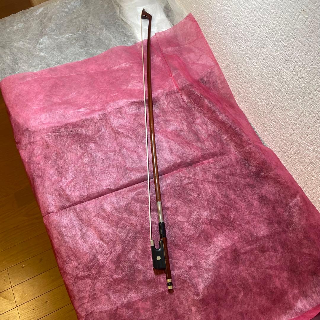 チェロ弓 K.K.SHIMORA ドイツ製 4/4