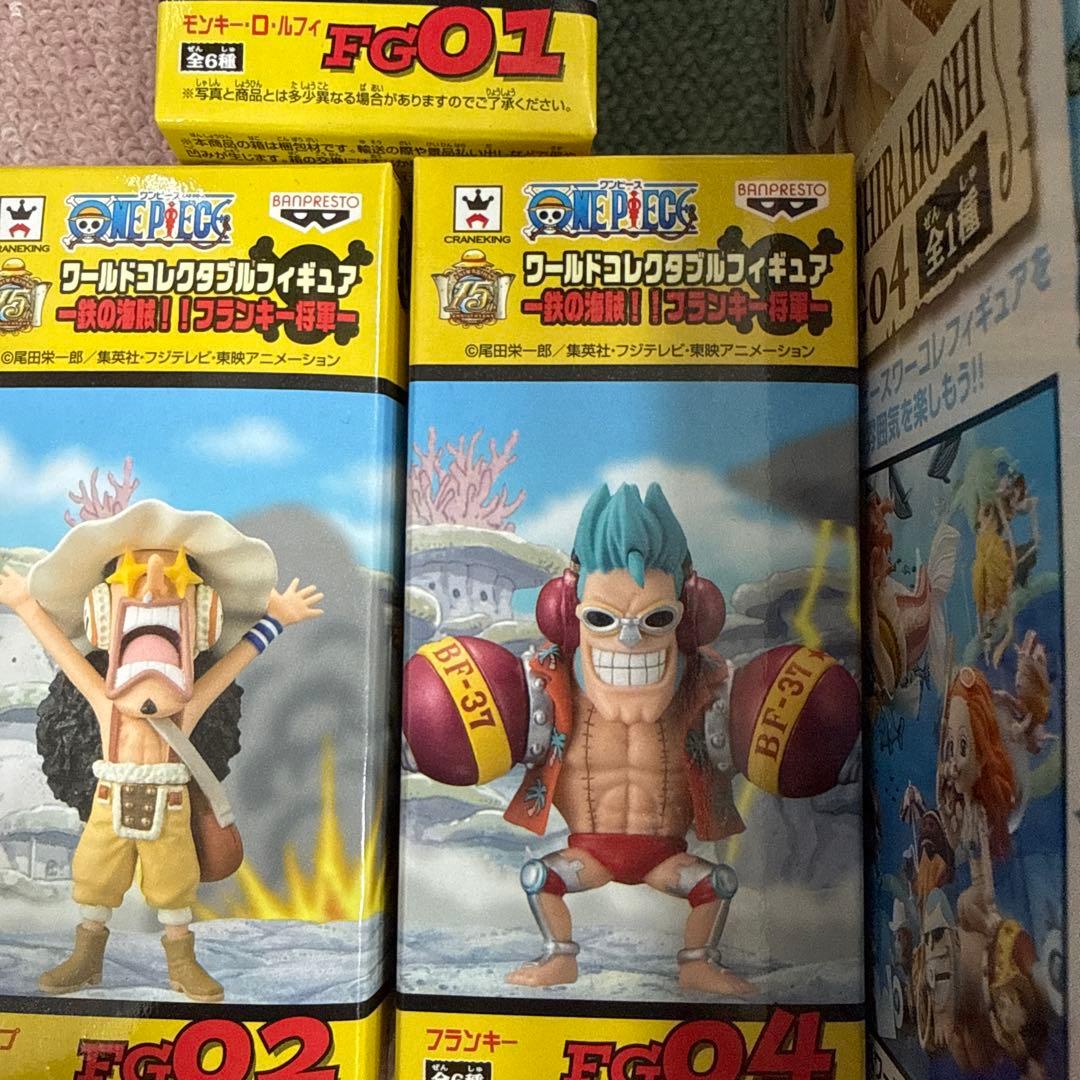 ワンピース フィギュアセット ワーコレ5点セット⓼