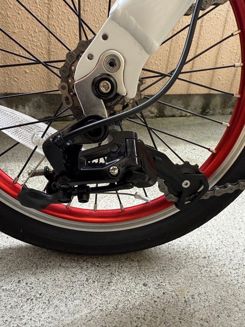 TRANS MOBILLY 折りたたみ自転車 ホワイト