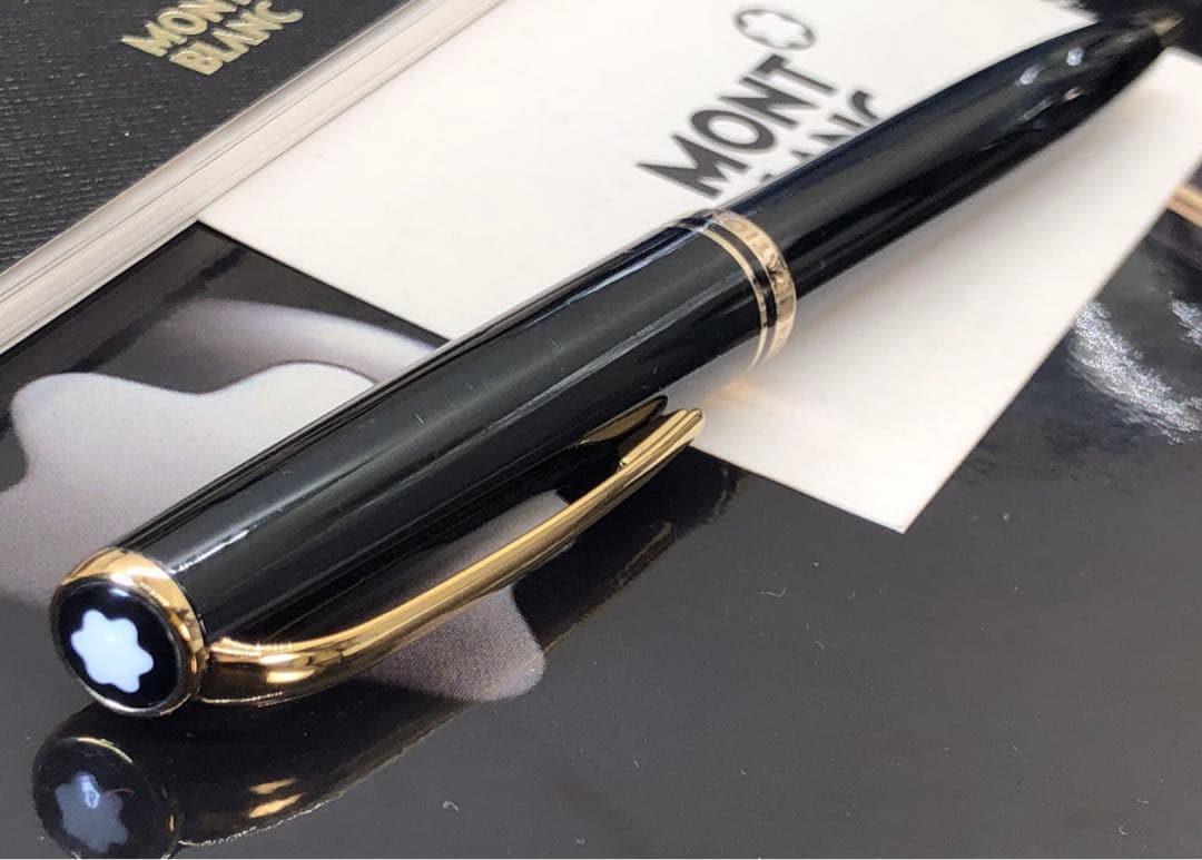 モンブラン美品万能モデル！絶版ジェネレーションNo13209★ゴールド装飾の逸品