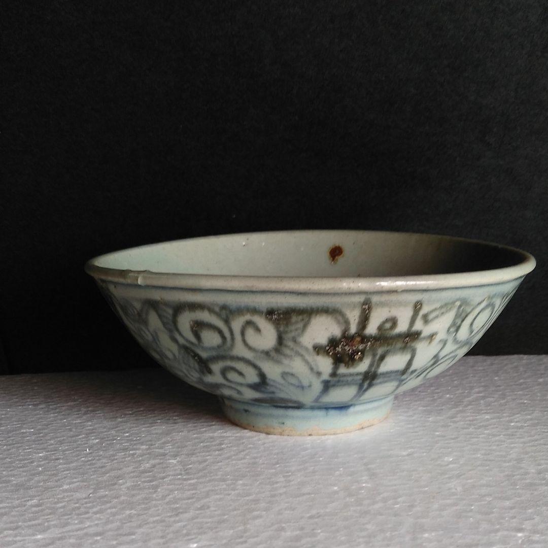 タイ・アユタヤ古陶平碗