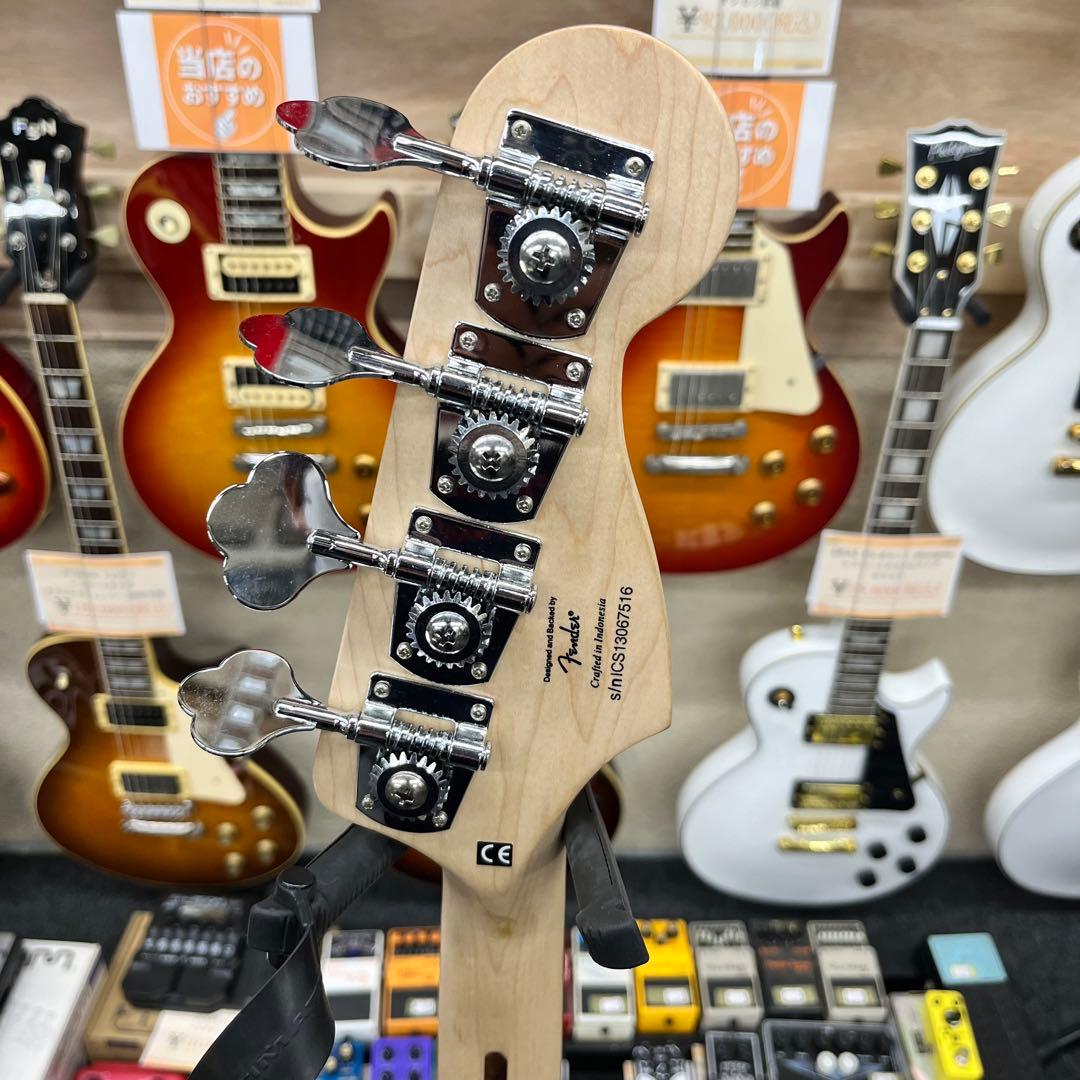 【11590】【左利き用】 Squier by Fender ジャズ ベース