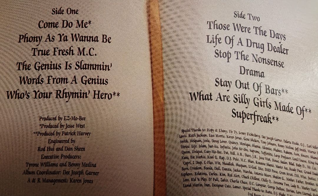 USオリジナル GENIUS GZA WU-TANG CLAN ウータンクラン