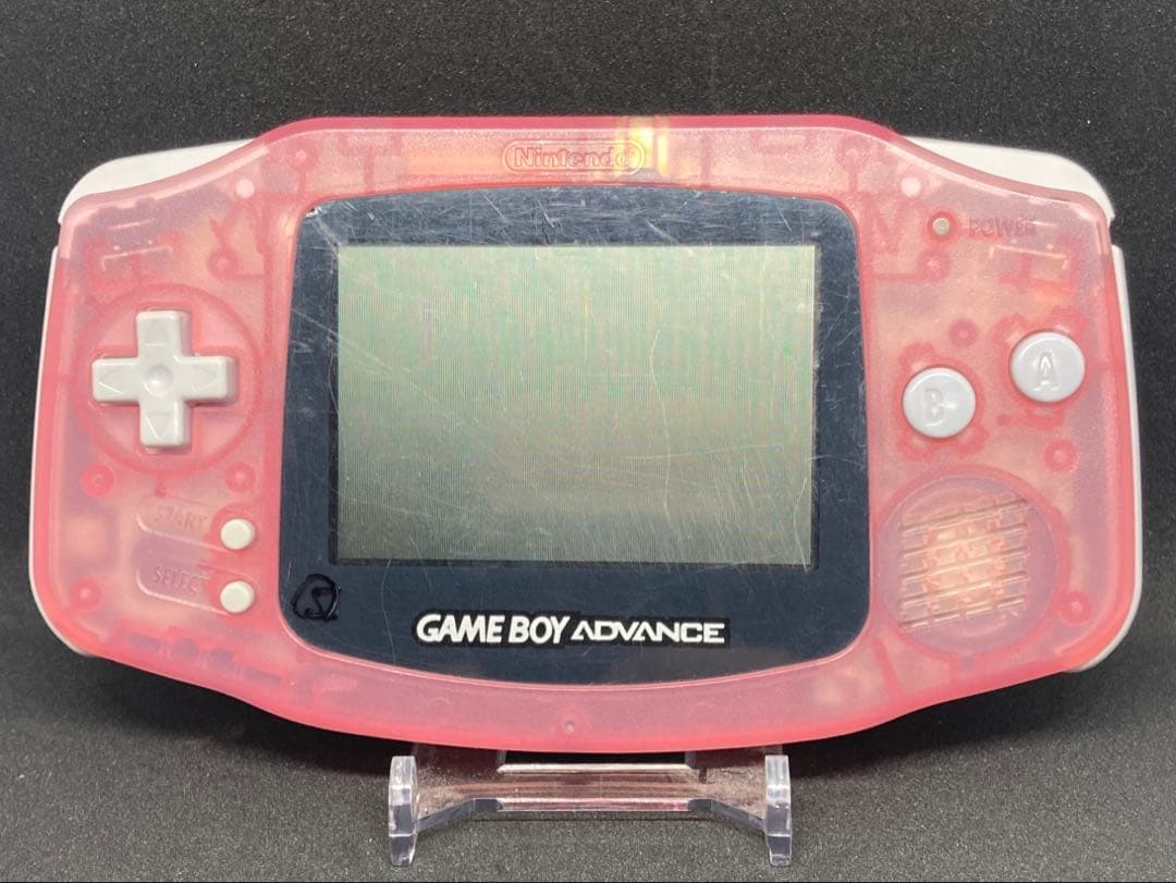 ゲームボーイアドバンスミルキーピンク＆単三電池型バッテリー