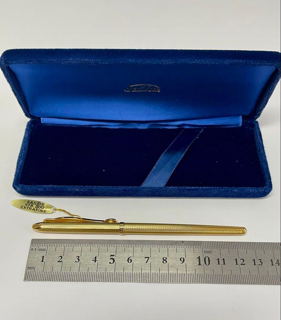 未使用　Sailor Gracile ゴールド万年筆　ペン先24k