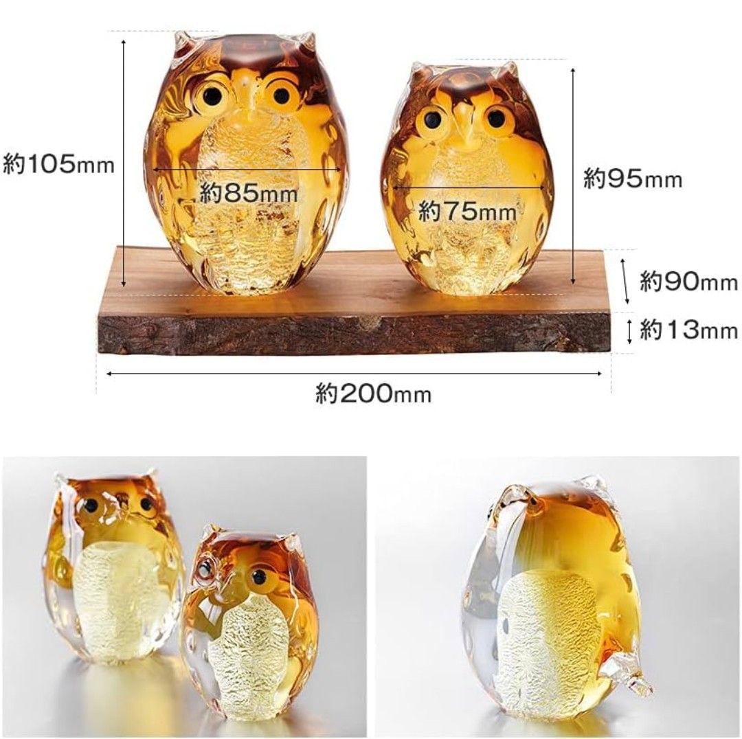 3日間限定セール　フクロウ置物セット