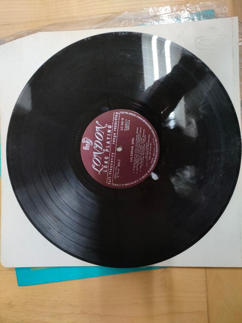 CALENDAR GIRL LP レコード
