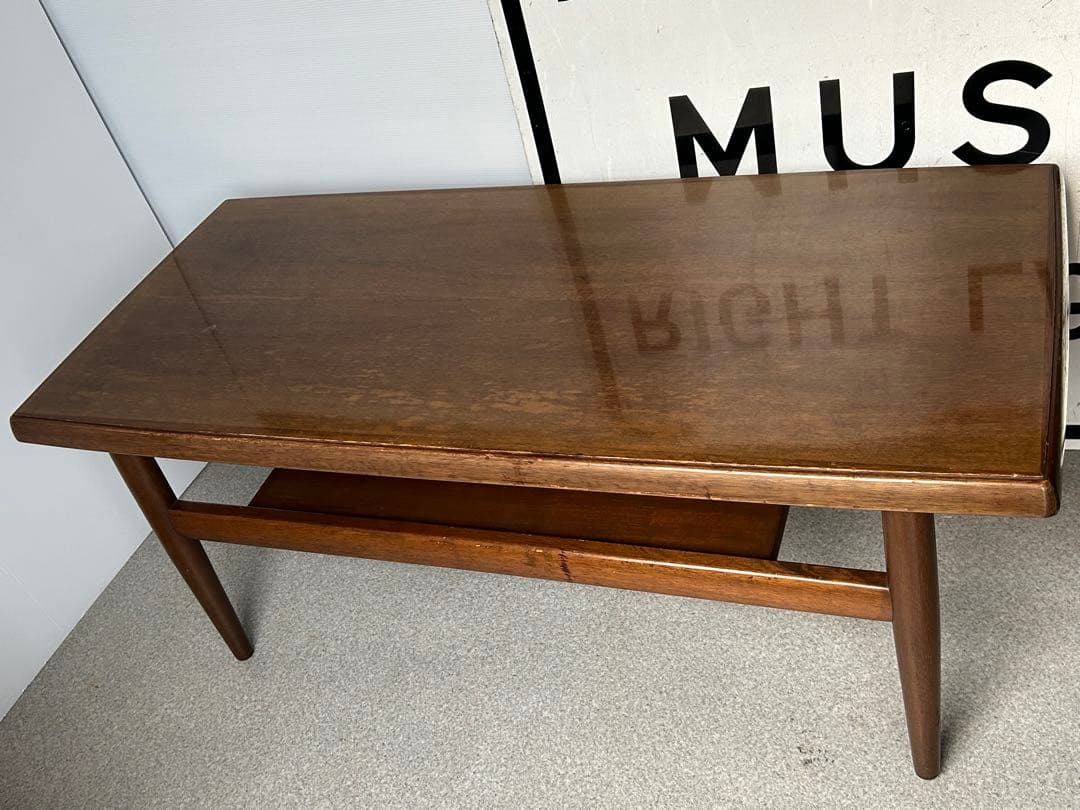 オールドマルニ　マルニ木工　ヴィンテージ　組立式　センターテーブル　アンティーク