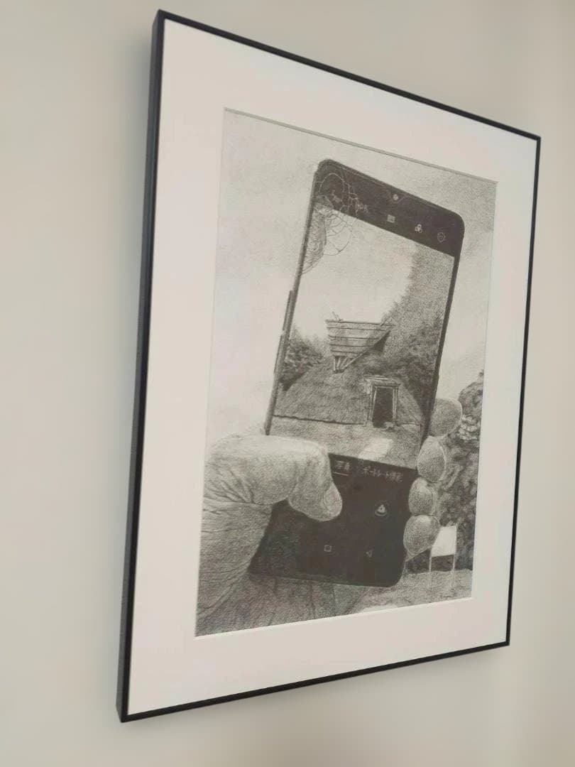 【アート作品】 「終わりとはじまり」鉛筆画