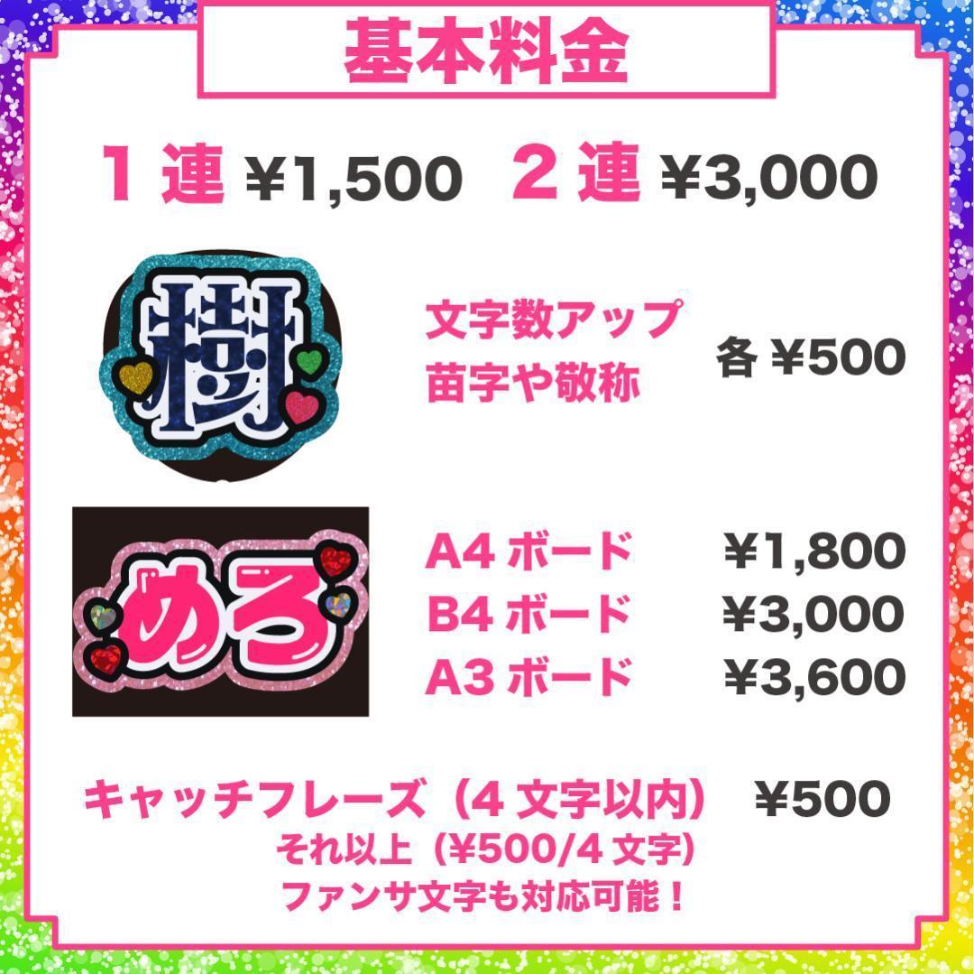 うちわ屋さん オーダー ネームボード うちわ文字 フレーム 可愛い ハングル