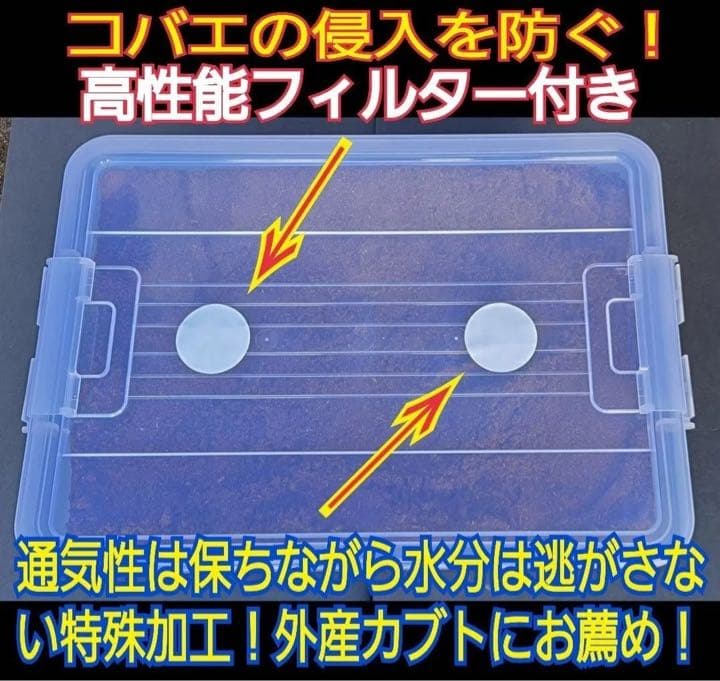 20Lケース付き【2セット】カブトムシ幼虫を入れるだけ！特選プレミアム発酵マット