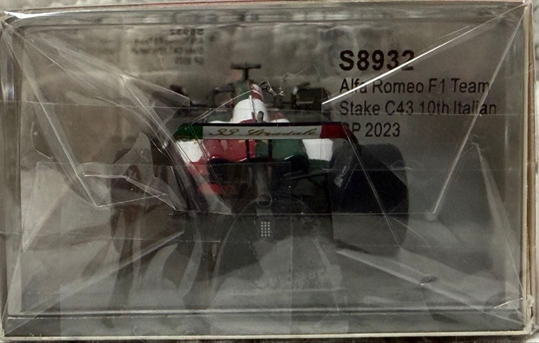 スパーク 1/43 アルファロメオC43 ボッタス 2023イタリア10位