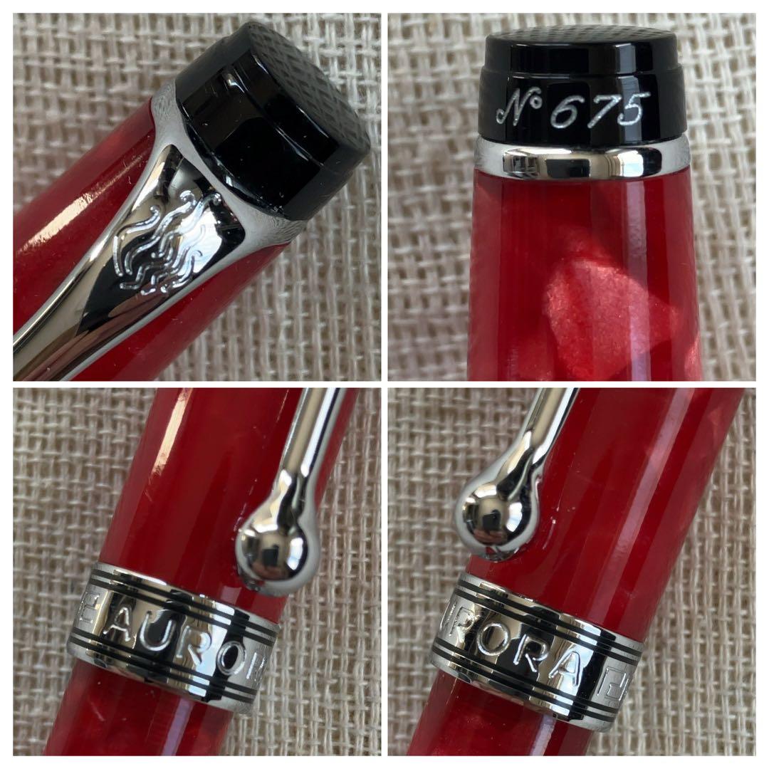 AURORA／AUREA MINIMA／FUOCO／ボールペン／イタリア製／限定