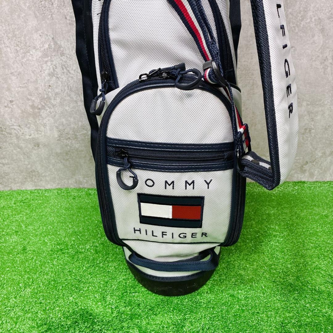 【極美品】トミーヒルフィガートリコロール スタンド キャディバッグ ゴルフ