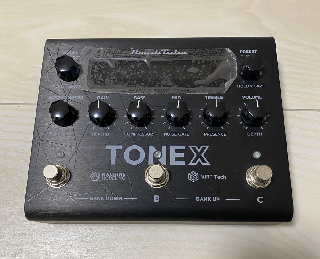 ギター IK MULTIMEDIA AmpliTube TONEX PEDAL