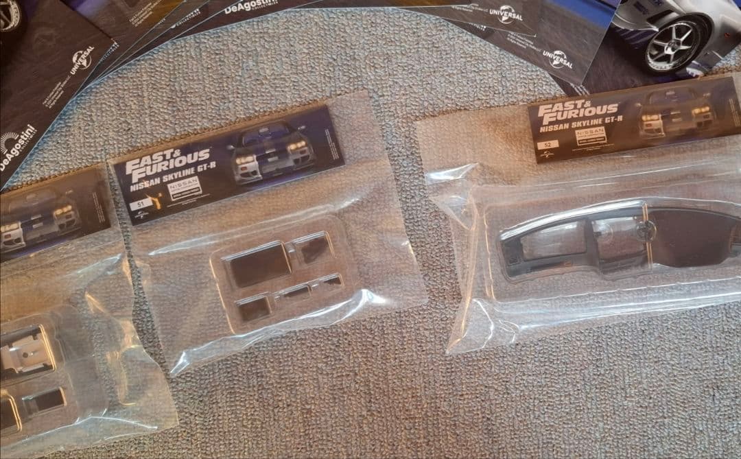 デアゴスティーニ ワイルド・スピード gtr（r34）ジャンク